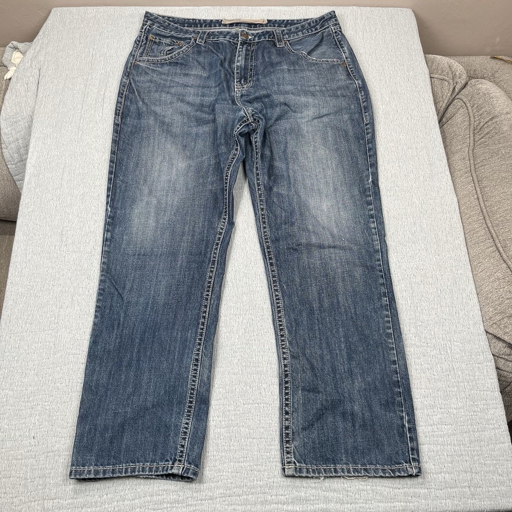 Rock & Roll Cowboy Tuf‎ Cooper Competition Jeans Men 40X31 Looser Semi Tapered